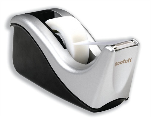 Scotch Magic Tape Contour Dispenser Desktop Weighted 19mmx33m with Roll