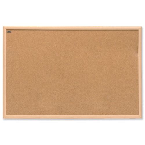Nobo Corkboard 1800x1200mm Classic Oak alternative image 1