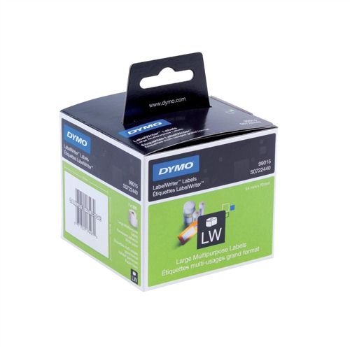 Dymo Disk Labels 54x70mm Permanent [Pack of 320] alternative image 1