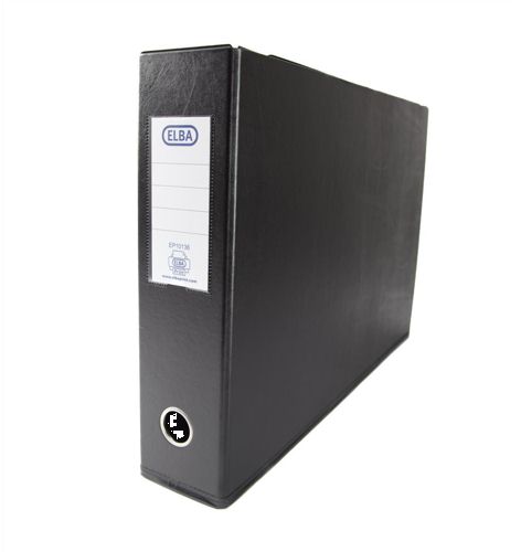 Elba Lever Arch File A3 Black [Pack of 2] alternative image 1
