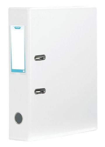 Elba Lever Arch File Plastic A4 70mm White alternative image 1