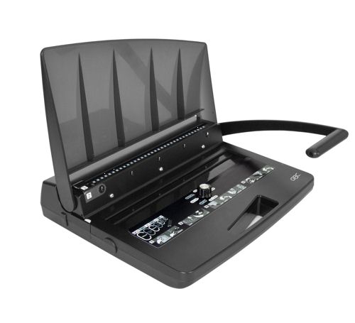 GBC W15 Compact Wire Binder Grey alternative image 1