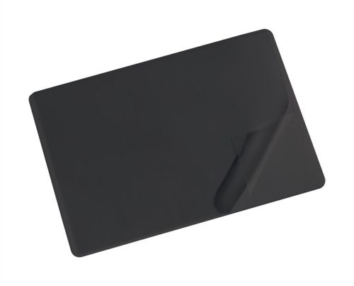 Durable Desk Mat 400x530mm Clear and Black alternative image 1