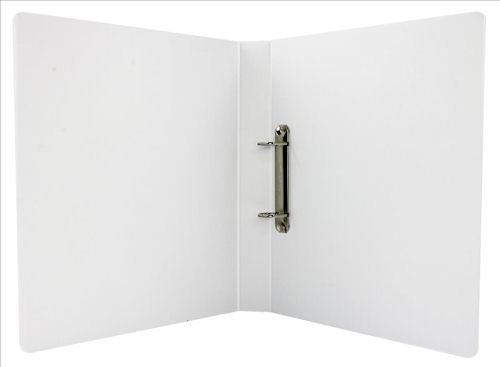 Esselte Presentation 2-Ring Binder 25mm A4 White [Pack of 10] alternative image 1