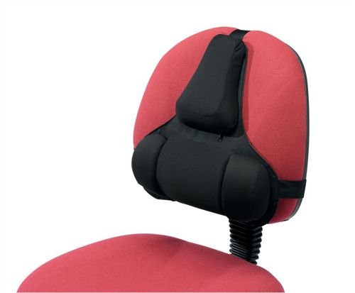 Fellowes Ultimate Back Support Black alternative image 1