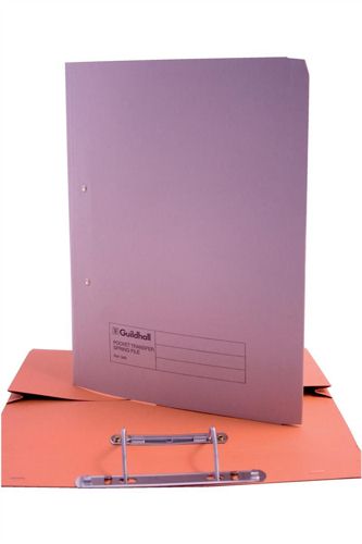 Guildhall Transfer Spring Pocket File Buff [Pack of 25] alternative image 1