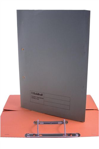 Guildhall Transfer Spring Pocket File Green [Pack of 25] alternative image 1