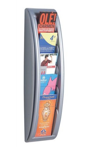FastPaper Quick Fit Wall Display 5 x DL Silver alternative image 1