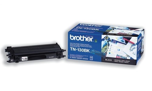 Brother TN130BK Black Toner (2.5k) alternative image 1
