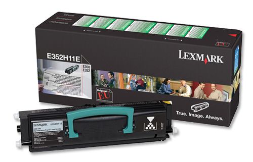 Lexmark E352H11E Return Programme High Capacity Black Toner Cartridge alternative image 1