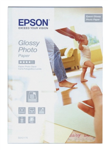 Epson S042176 Glossy Photo Paper [Pack of 50] alternative image 1