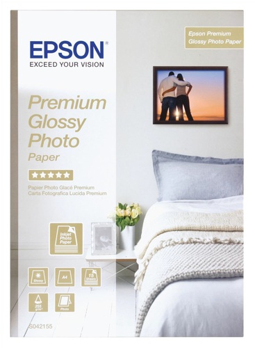 Epson S042155 Premium Glossy Photo Paper [Pack of 15] alternative image 1