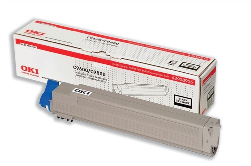 Oki 42918916 Black Toner Cartridge alternative image 1