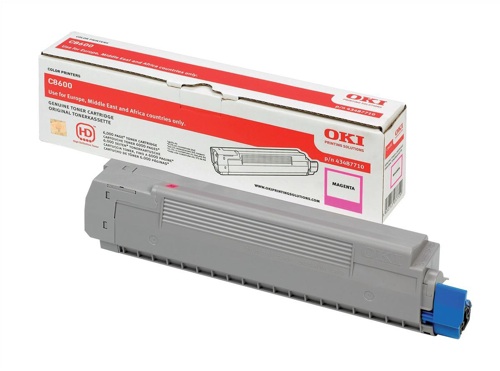 Oki 43487710 Magenta Toner Cartridge alternative image 1