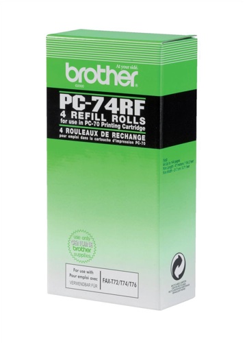Brother PC74 Fax Refills [Pack of 4] alternative image 1