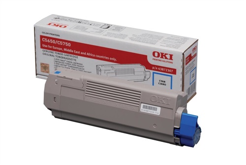 Oki 43865707 Cyan Toner Cartridge alternative image 1