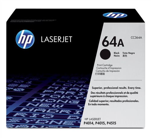HP CC364A Black Toner Cartridge alternative image 1