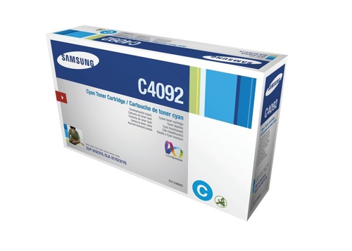Samsung CLT-C4092S/ELS Cyan Toner (1K) alternative image 1