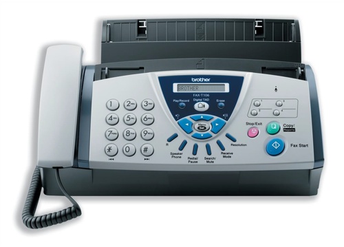 Brother FAX-T106 Thermal Transfer Fax Machine with Answering Machine alternative image 1