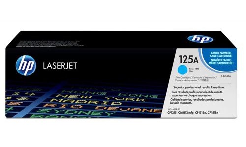 HP CB541A Cyan Toner Cartridge alternative image 1