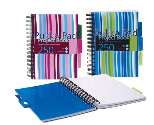 Pukka Pad Project Book Polypropylene A5 [Pack of 3] alternative image 1
