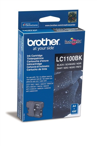 Brother LC1100BK Ink Cartridge Black alternative image 1
