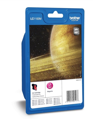 Brother LC1100HYM High Capacity Magenta Cartridge alternative image 1