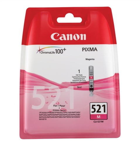 Canon CLI521M Magenta Ink Cartridge alternative image 1