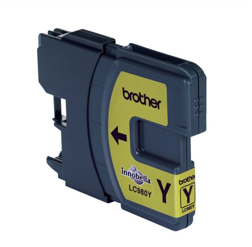 Brother LC980Y Yellow Ink Cartridge alternative image 1