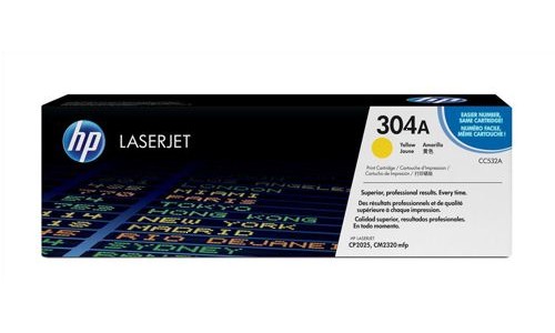 HP CC532A Yellow Toner Cartridge alternative image 1