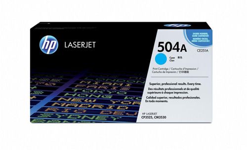 HP CE251A Cyan Toner Cartridge alternative image 1