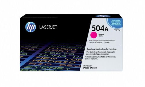HP CE253A Magenta Toner Cartridge alternative image 1