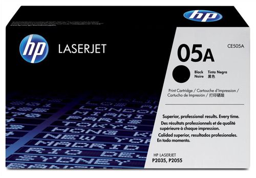 HP CE505A Black Toner Cartridge alternative image 1