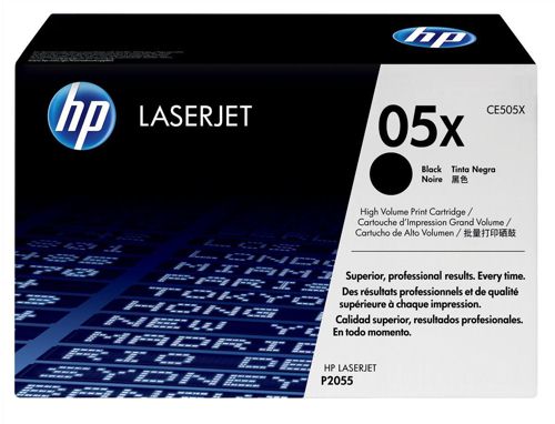 HP CE505X High Capacity Toner Cartridge alternative image 1