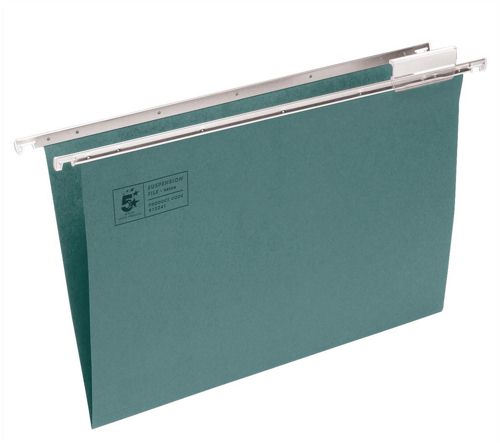 Value A4 Suspension File Manilla V Base Green [Pack of 50]