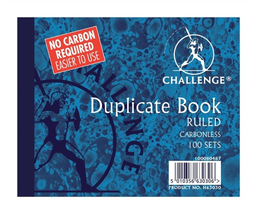 Challenge Duplicate Book 105x130mm [Pack of 5] alternative image 1