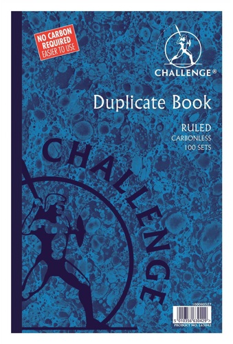 Challenge Duplicate Book 297x195mm [Pack of 3] alternative image 1