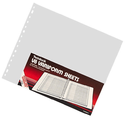 Variform V8 24 Column Cash Refill [Pack of 75] alternative image 1